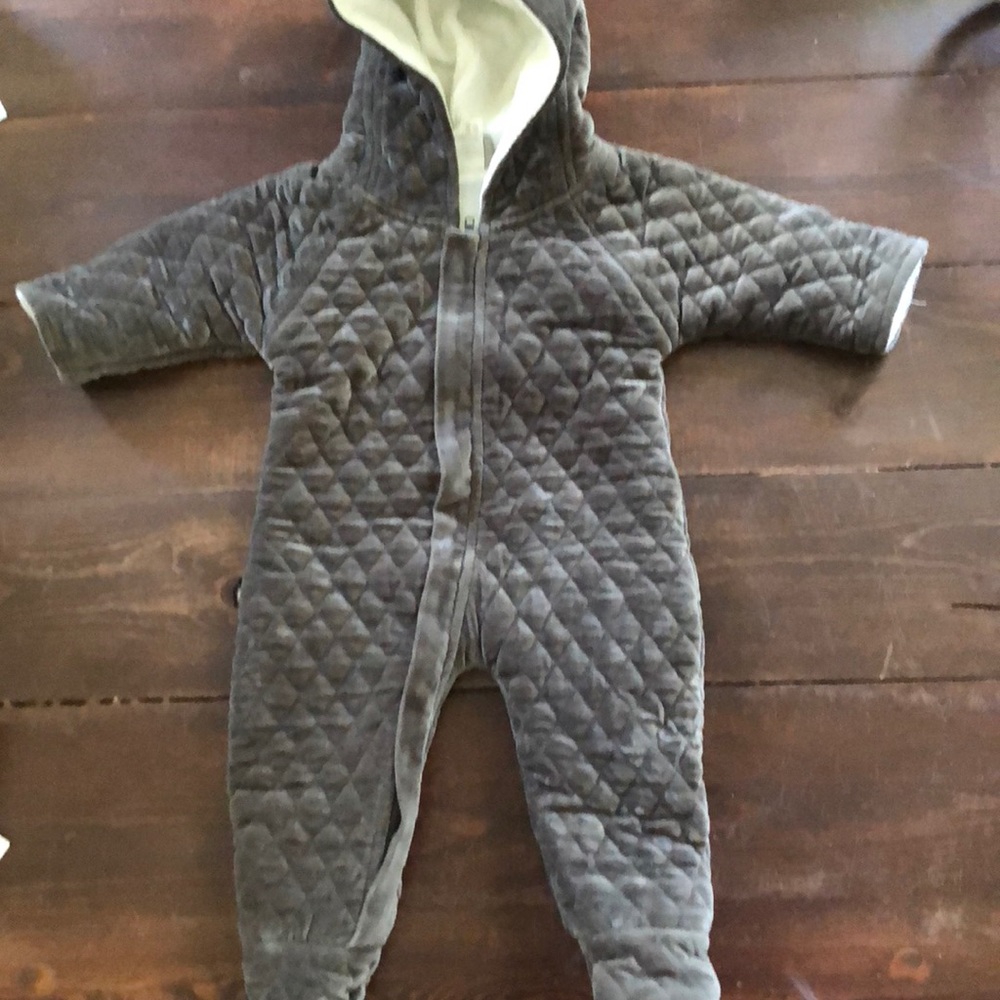 Kate Quinn organic velvet coverall